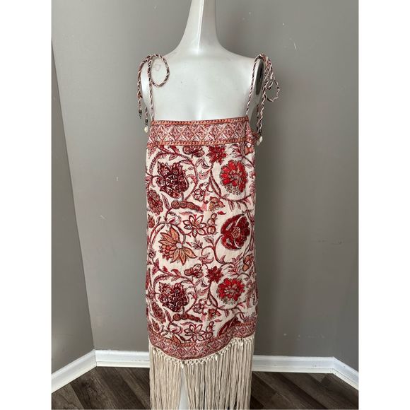 ZIMMERMANN Vitali Fringe Maxi Dress in Cotton - Picture 10 of 16